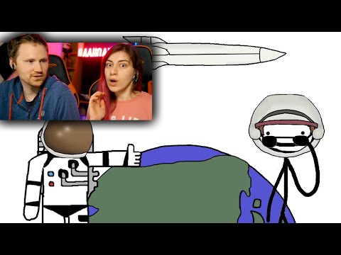 Видео: Как стать космонавтом! | РЕАКЦИЯ на Академия Сэма О'Нэллы (Озвучка Broccoli)
