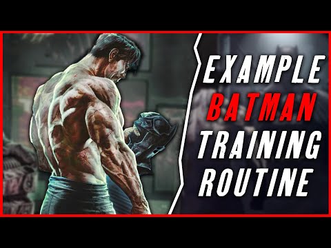 Видео: Вот пример программы тренировок Бэтмена.