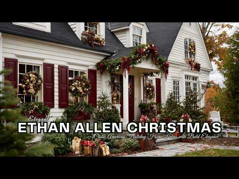 Видео: 🎄Итан Аллен: Рождество 2025 | Классические американские идеи для дома отдыха с яркой элегантностью