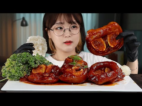 Видео: АСМР ЕДА Пряные тушеные коровьи ноги🔥| MUKBANG