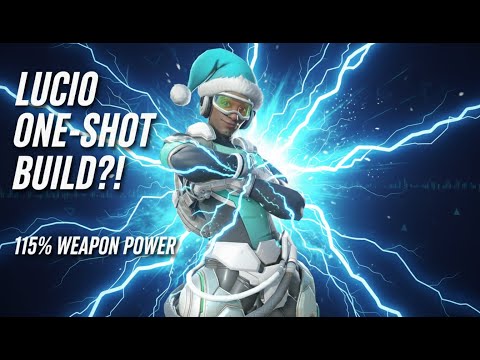 Видео: Сборка Лусио за один удар?! 115% силы оружия и максимальное исцеление (OW2 Stadium)