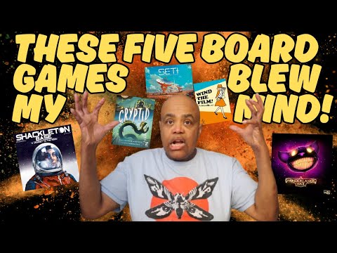 Видео: Эти 5 настольных игр просто взорвали мне мозг!