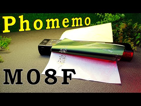 Видео: 🔥 Принтер для тату без проводов! Обзор Phomemo M08F термопринтер