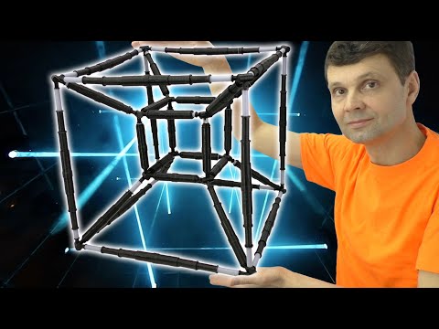 Видео: 🔥 Невероятный Тессеракт Гиперкуб на 3D принтере  4d Hypercube 3D print Tesseract  Игорь Белецкий