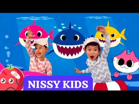 Видео: Песня семьи акулят | Мама-акула, папа-акула 3D-анимация