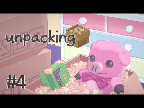 Видео: Unpacking Полное прохождение, Часть 4 из 5 (Без комментариев)
