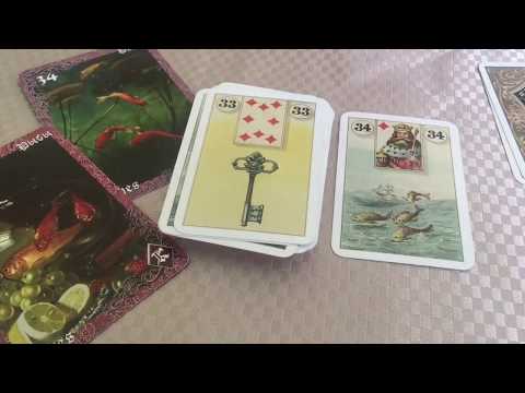 Видео: Карта Рыбы. Значение карт Ленорман