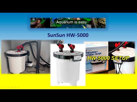 Видео: Огляд зовнішнього фільтра SunSun HW-5000