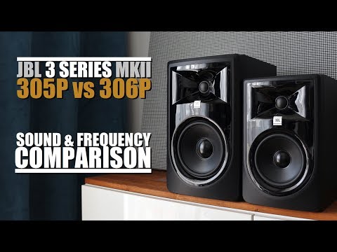 Видео: JBL 305P MKII против JBL 306P MKII || Сравнение звука и частотных характеристик