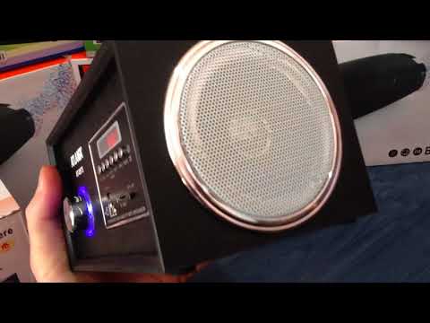 Видео: Портативная музыкальная колонка ATLANFA AT-8975