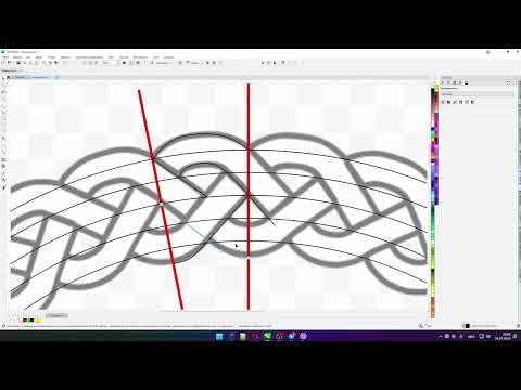 Видео: Симетричный, повторяющийся узор по кругу. Отрисовка орнамента. Corel Draw от Деревяшкина