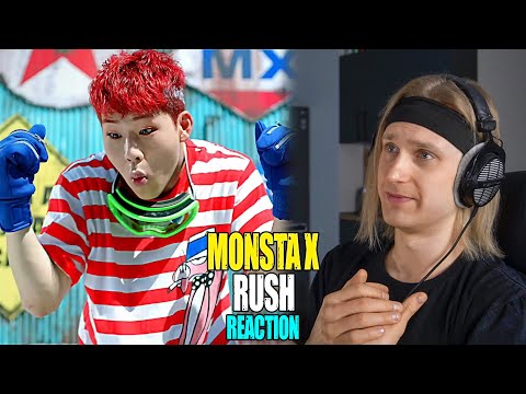 Видео: MONSTA X RUSH | reaction | Проф. звукорежиссер смотрит