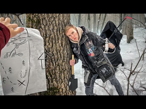 Видео: НАШЛИ ПО КАРТЕ ТО ЧТО ОСТАНОВИТ ПСИХА С КОСОЙ. ОН СЛЕДИТ ЗА НАМИ В ЖУТКОМ ЛЕСУ