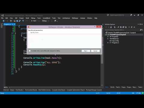 Видео: Паралелльное Программирование .NET (TPL) - Абстракция Task