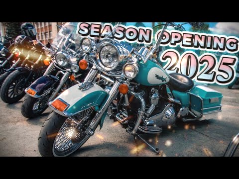 Видео: [4K] ЯРКОЕ ОТКРЫТИЕ мотосезона Сысерть 2025 / Harley Davidson group ride / Season opening motorcycle