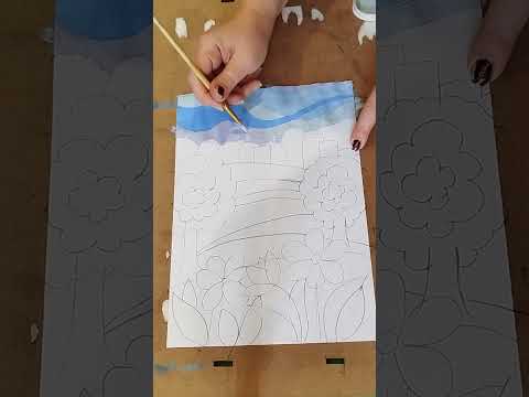 Видео: Е.п декоративний пейзаж 1