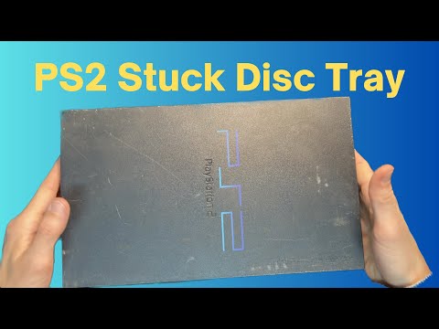 Видео: Давайте исправим это — PS2 с застрявшим лотком для дисков