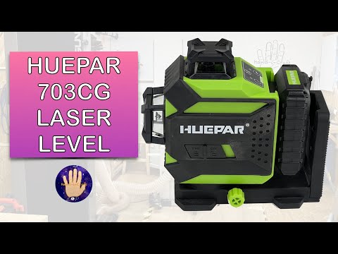 Видео: Лазерный уровень Huepar 703CG. Демонстрация и обзор👍