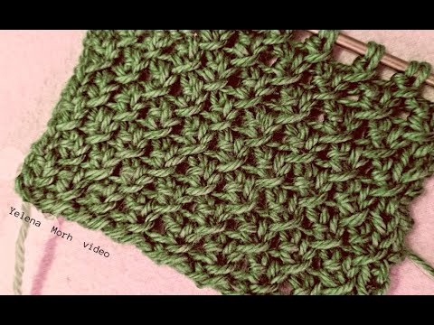Видео: Stitch pattern-''Канапки''.