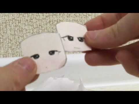 Видео: Открываю мою поделку из бумаги куроми виде роблокс 