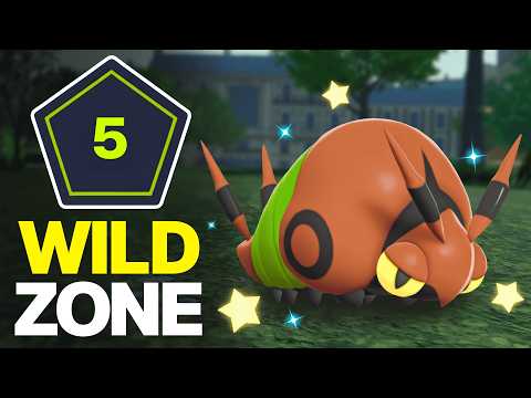 Видео: 100% руководство по Shiny Wild Zone 5 | Pokemon Legends Z-A