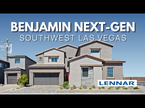 Видео: Посетите Benjamin в Декано | Огромный дом Леннара нового поколения в Лас-Вегасе!