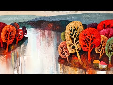 Видео: Осень в живописи художника Александра Ворошилина