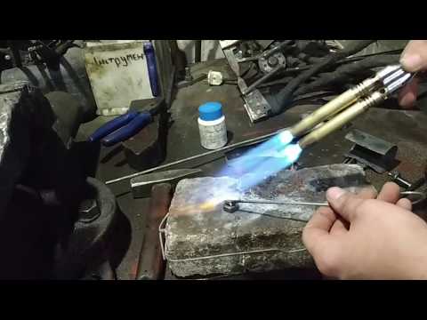 Видео: Лучшая пропановая горелка КТ-2108(Vita).Пайка латунью.