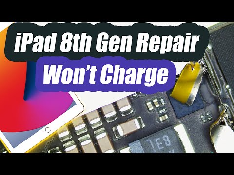Видео: iPad 8-го поколения A2270 не заряжается — устранение неполадок Tristar с помощью тестовой платы L...