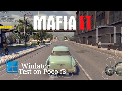 Видео: Mafia 2 Classic на Poco F3 | Windows 10.0 Frost 4.1 (Snapdragon 870)