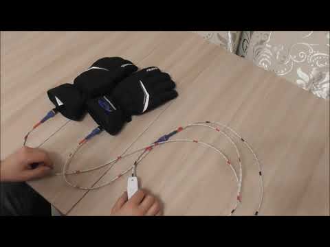 Видео: Перчатки с электроподогревом