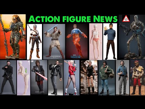 Видео: Новости о фигурках Hot Toys, InArt, Threezero, Pure Arts, Sideshow, World Box, Лара Крофт, Звёздн...