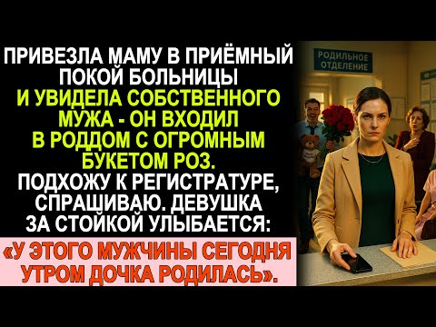 Видео: Везла МАМУ в больницу — увидела МУЖА в РОДДОМЕ с БУКЕТОМ! Слова медсестры, ПЕРЕВЕРНУЛИ мою жизнь!