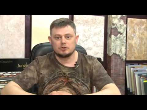 Видео: Декоративные краски и штукатурки шелк, мастер-класс по нанесению Decorazza Seta тампоном.