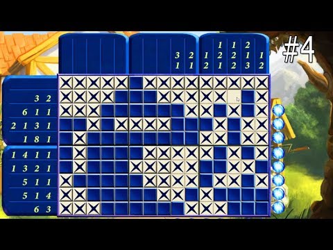 Видео: #4 Прохождение Picross Fairytale - nonogram: Red Riding Hood secret