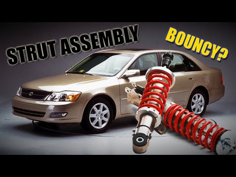 Видео: КАК ЗАМЕНИТЬ СТОЕК ПОДВЕСКИ НА TOYOTA AVALON