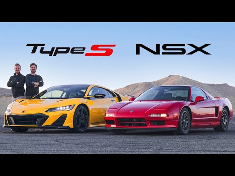 Видео: Acura NSX Type S 2022 года против Acura NSX 1999 года // Полное сравнение + дрэг-рейсинг