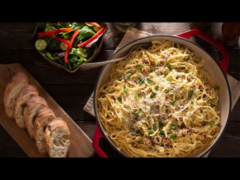 Видео: Паста карбонара «Pasta alla carbonara»