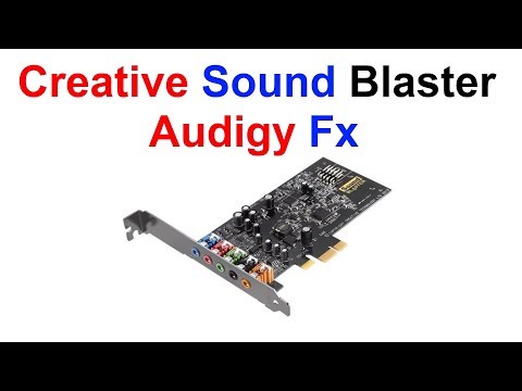 Видео: Обзор Звуковой Карты Creative Sound Blaster Audigy Fx !!! И про Контрабанду в Интернет Магазинах !!!