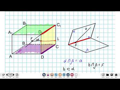 Видео: Пересечение прямой и плоскости