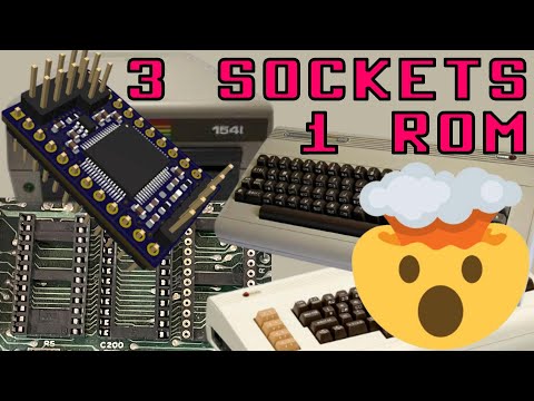 Видео: Заменить 3 ретро-ПЗУ одним программным ПЗУ — как?! 🤯