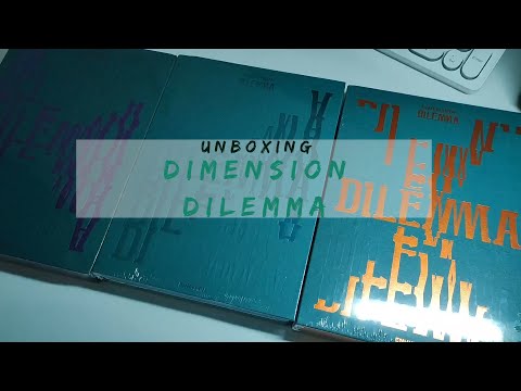 Видео: распаковка k-pop 💟 enhypen dimension: dilemma