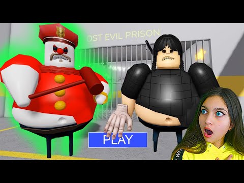 Видео: 😨 СЕКРЕТНЫЙ БАРРИ стал УЭНСДЕЙ в ЦИРКЕ ТЮРЬМЕ 😳 ROBLOX! АДМИНСКИЕ ЧИТЫ ГОВОРЯЩИЙ КОТ РОБЛОКС