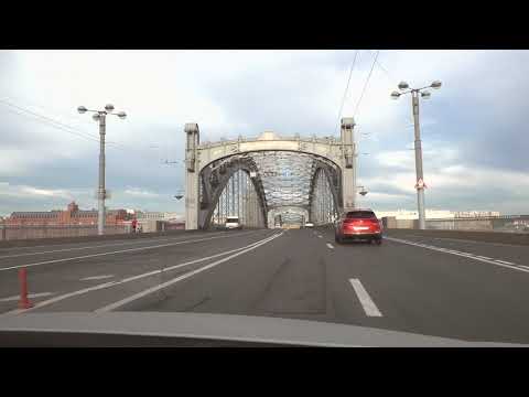Видео: Автопрогулка. Санкт Петербург. Весёлый посёлок - Центр. Набережные. Saint Petersburg. Car walk.