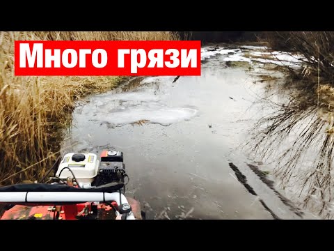 Видео: Покатушка на мотоблоке по грязи.Тест на проходимость