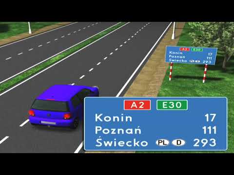 Видео: (14a) Оставшиеся знаки. ПДД в Польше.