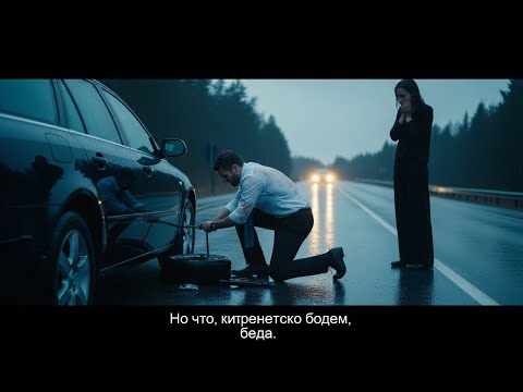 Видео: Одинокий ОТЕЦ пропустил СОБЕСЕДОВАНИЕ, чтобы помочь женщине с ПРОКОЛОТЫМ колесом — и даже не знал, 