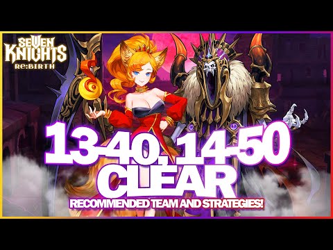 Видео: 1 КОМАНДА, КОТОРАЯ ЗАБЕРЁТ 13-40 И 14-50! | Seven Knights Re:BIRTH