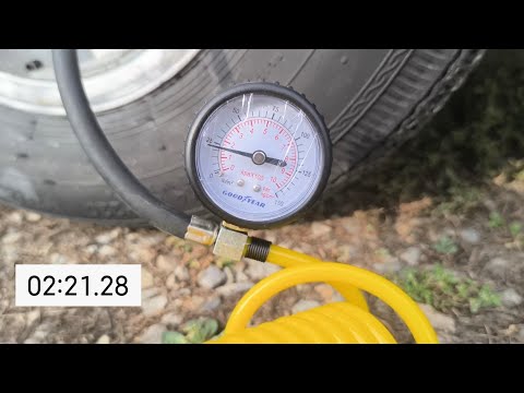 Видео: Компрессор Goodyear GY-40L 🔥 качаю колесо на Волге. Реальный тест мощности😎