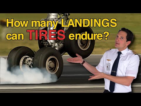 Видео: СКОЛЬКО ПОСАДОК ВЫДЕРЖИВАЮТ ШИНЫ? Объясняет КАПИТАН ДЖО